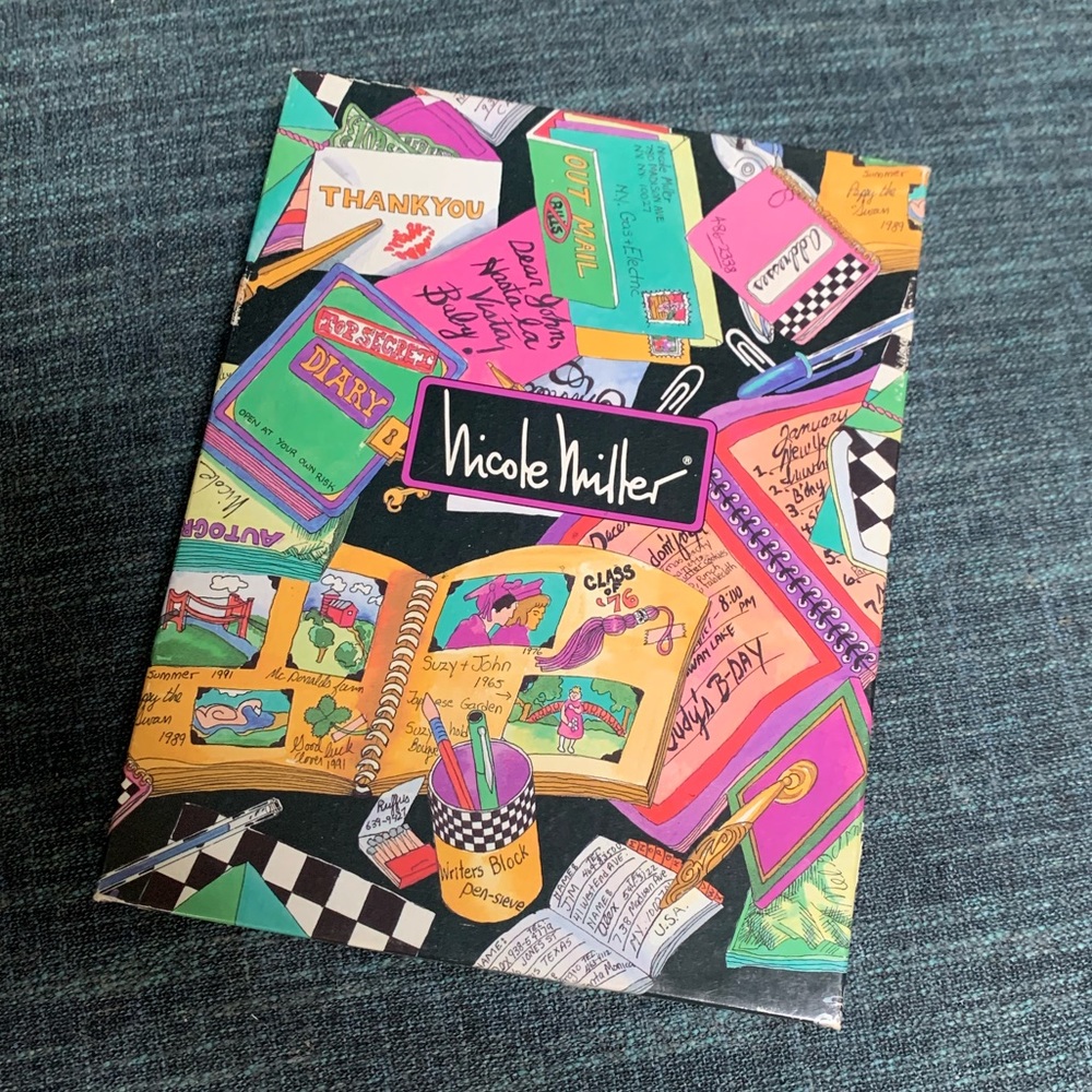 Vintage Nicole Miller Stationery Kit
